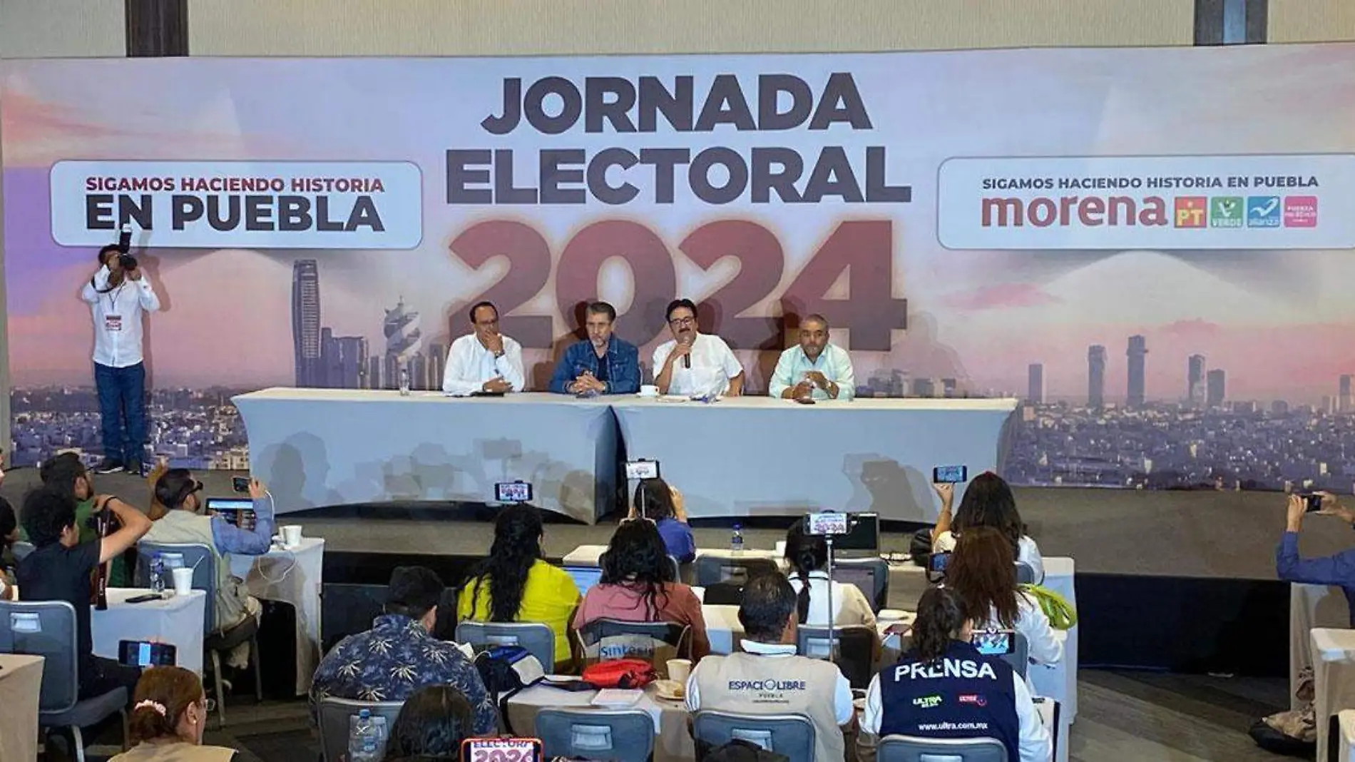 Sigamos Haciendo Historia pidió evitar especulaciones en torno a la posible suspensión de la jornada electoral en Coyomeapan